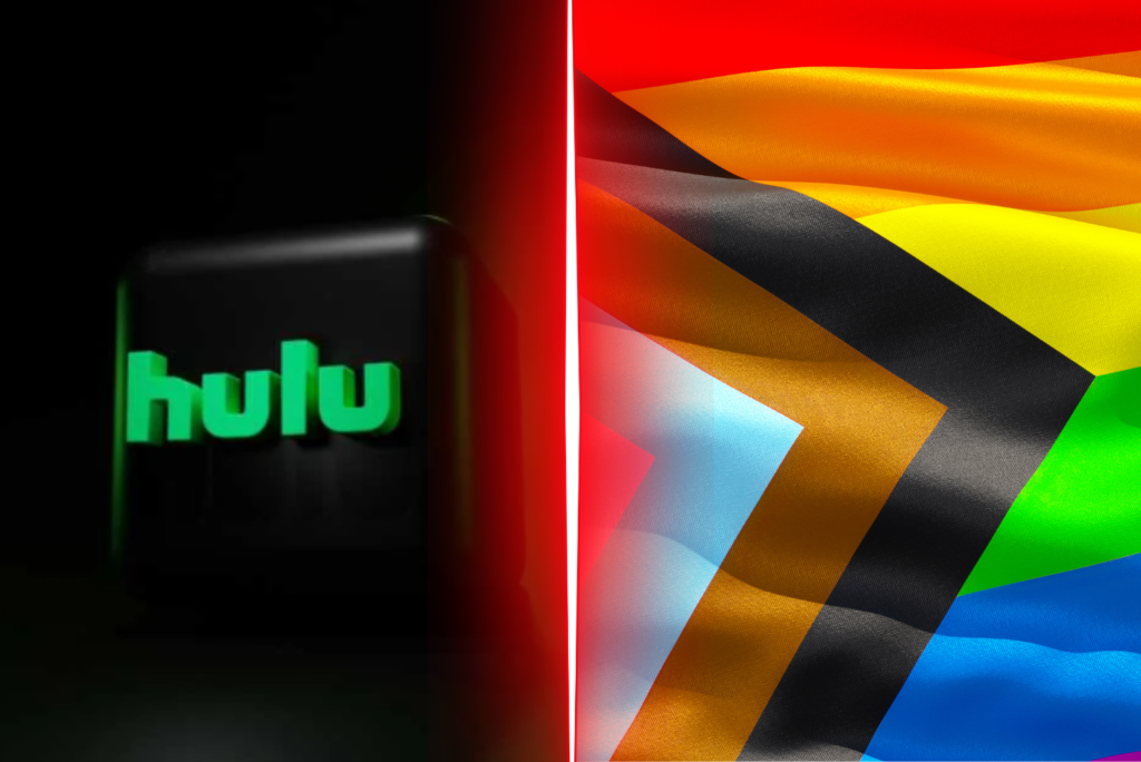 Hulu and Pride Flag
