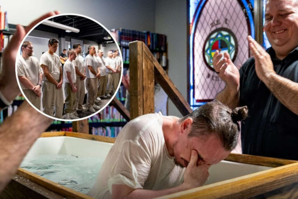 Prison baptism